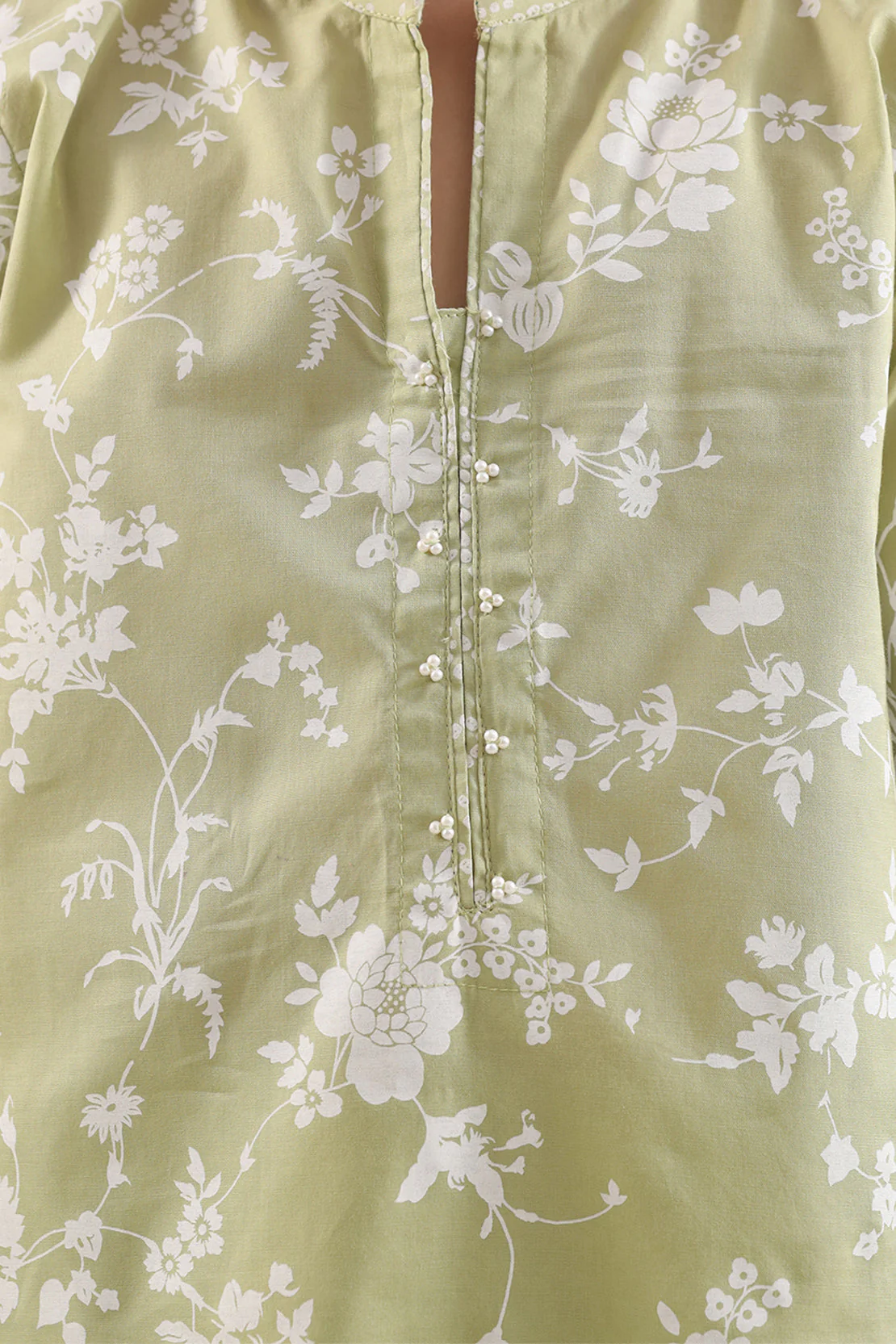 Stitched Printed Lawn Shirt For Kids - Image 5