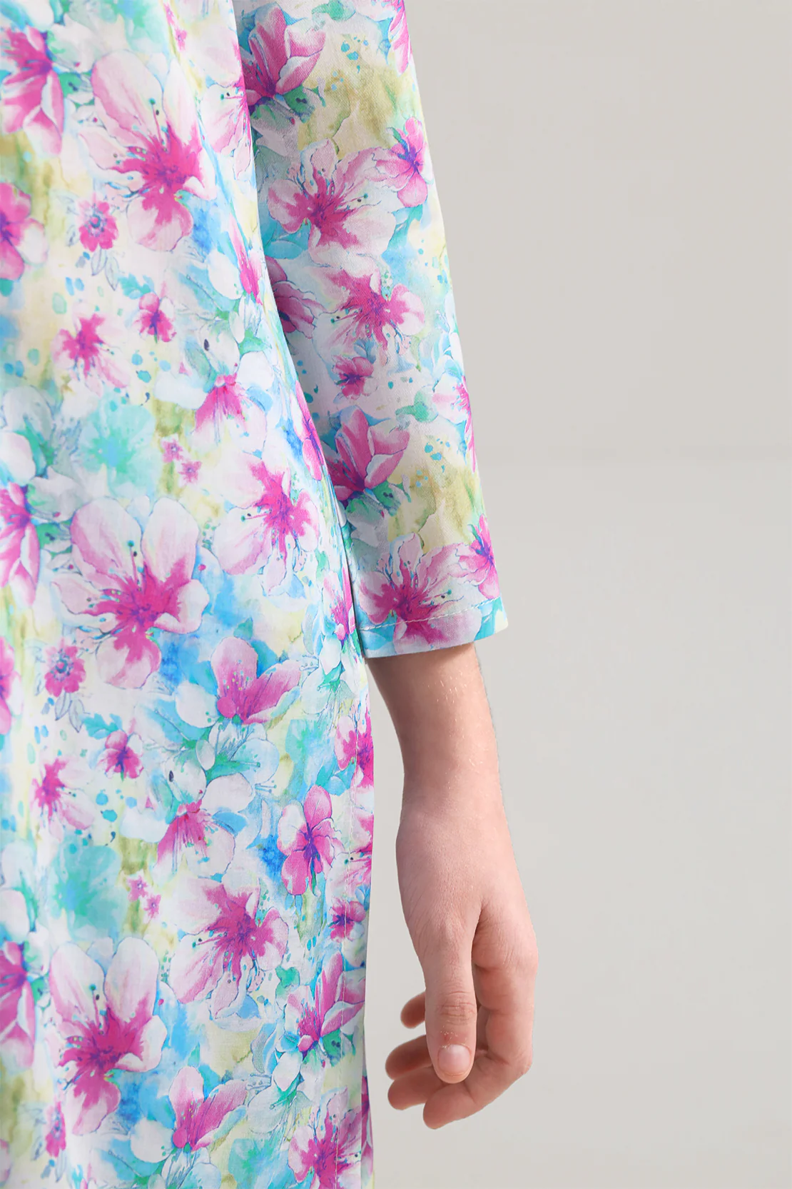 Stitched Printed Silk Touch Shirt/trouser For Kids - Image 4