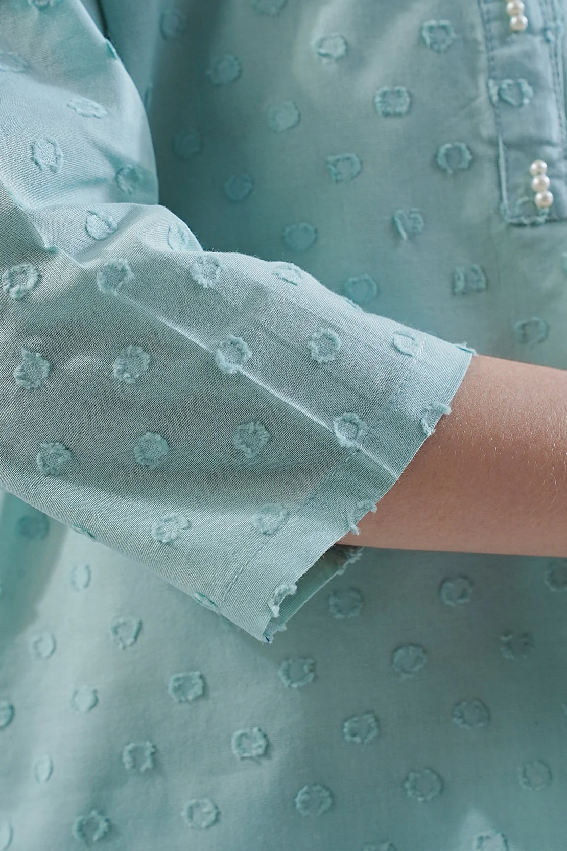 Stitched Reverse Jacquard Shirt/Trouser For Kids - Image 8