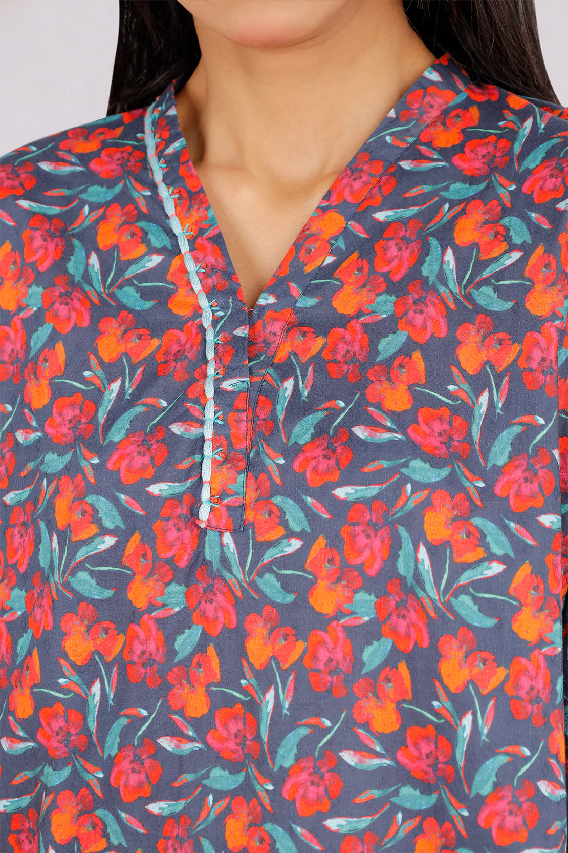 Stitched Self Jacquard 2 Piece (Shirt/Trouser) - Image 5