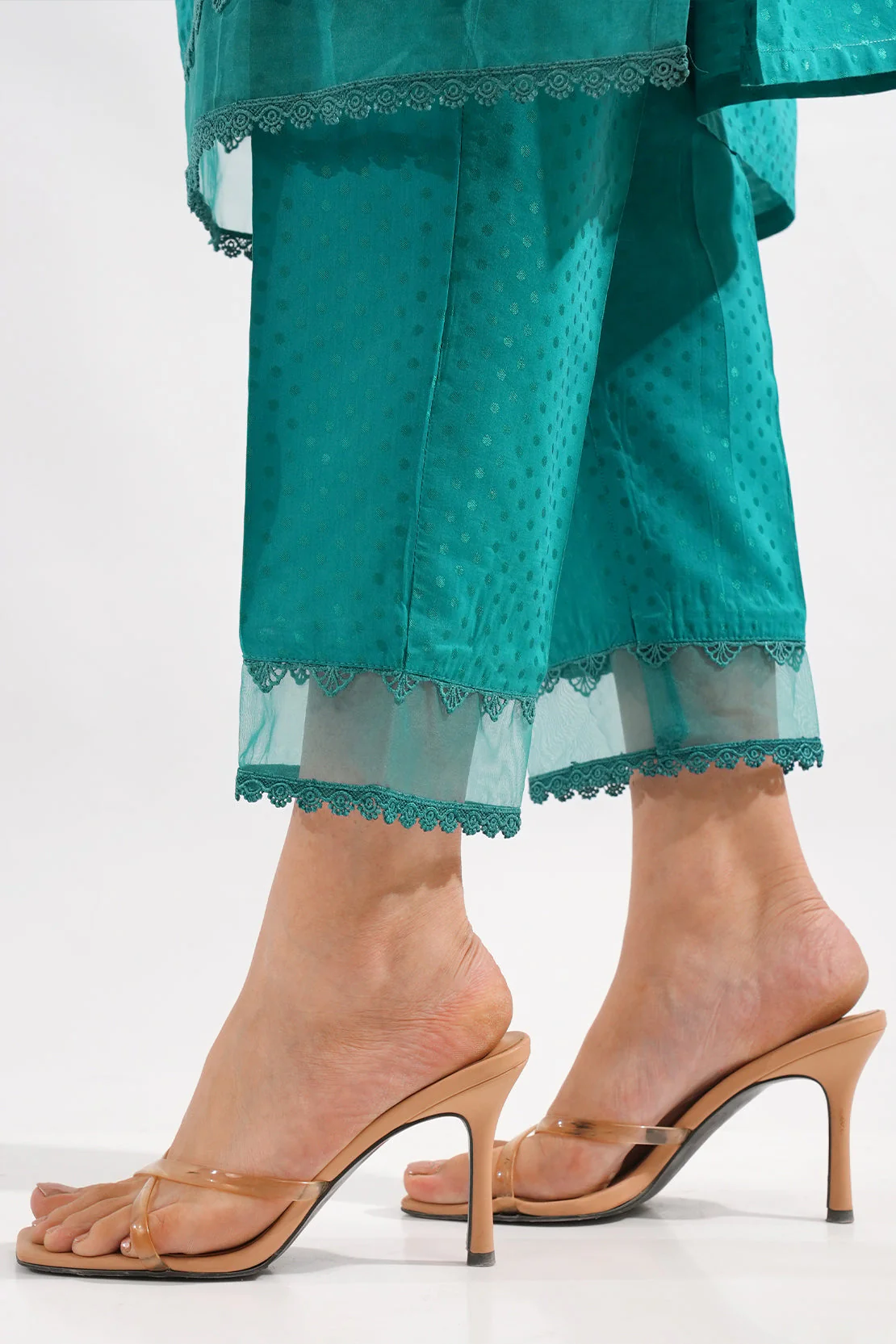 Stitched Self Jacquard 2 Piece (Shirt/Trouser) - Image 6