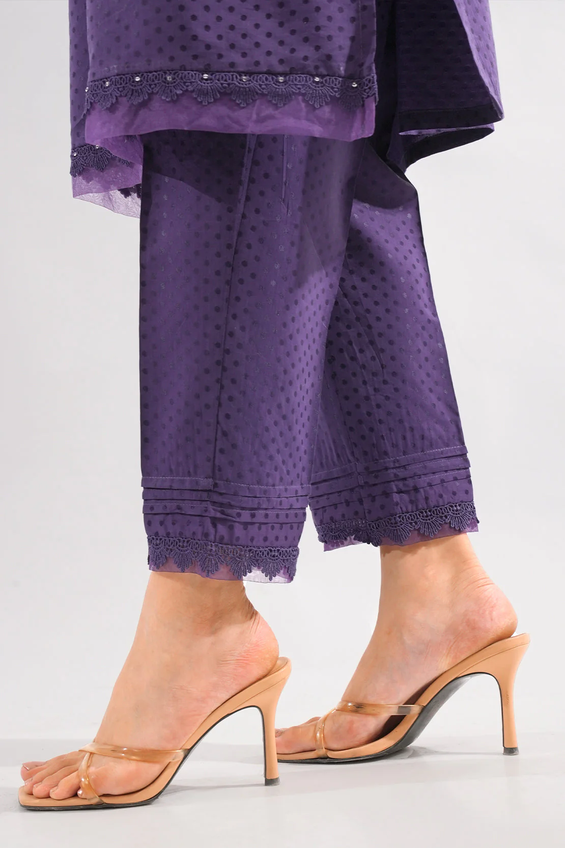 Stitched Self Jacquard 2 Piece (Shirt/Trouser) - Image 7