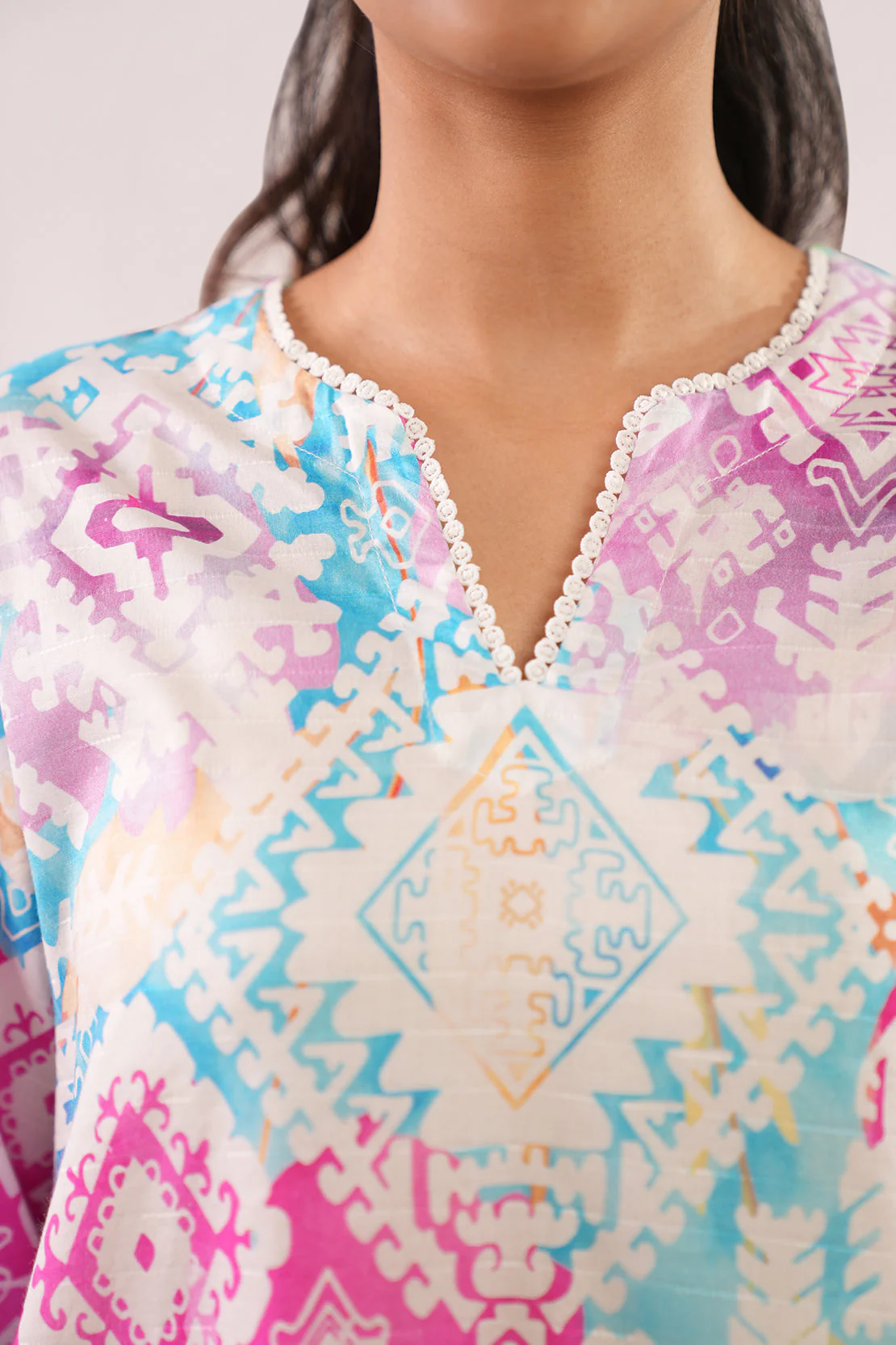 Stitched Self Jacquard 2 Piece (Shirt/Trouser) - Image 6