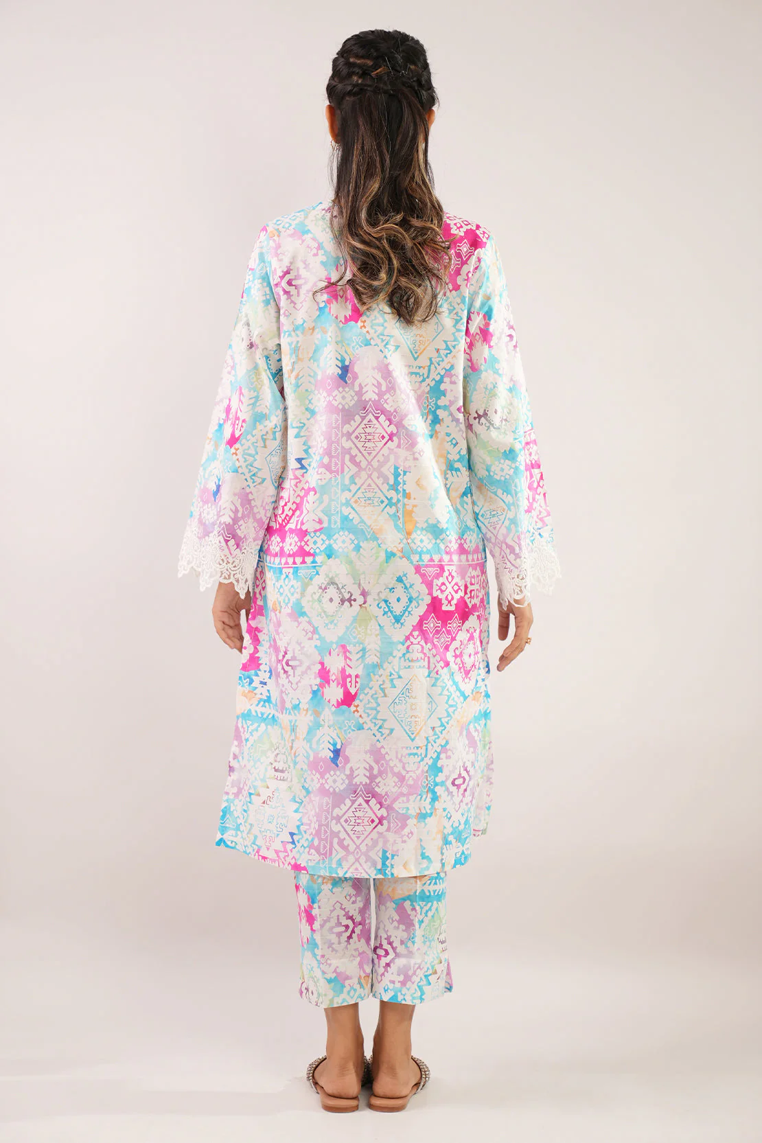 Stitched Self Jacquard 2 Piece (Shirt/Trouser) - Image 8