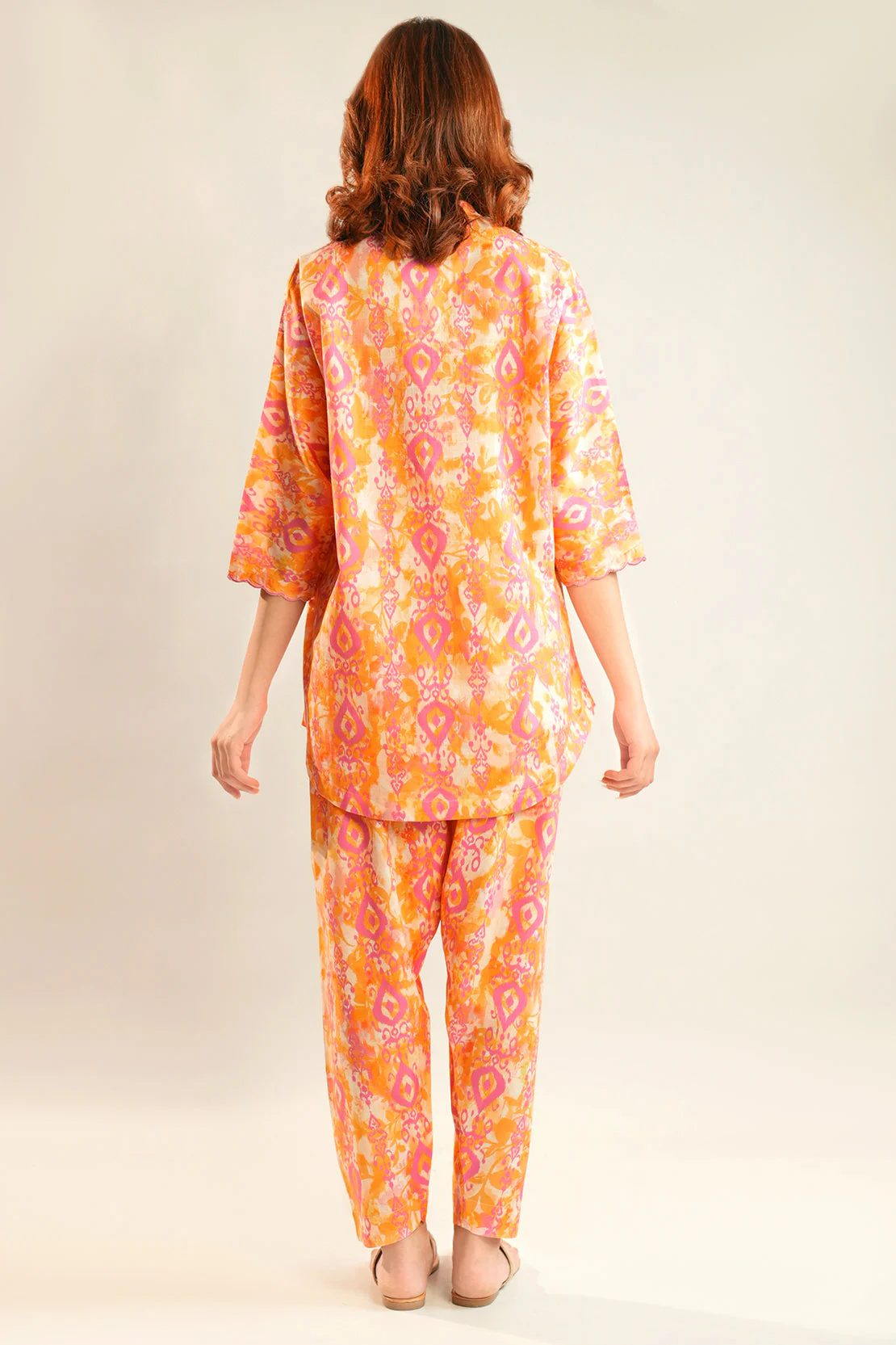 Stitched Self Jacquard 2 Piece (Shirt/Trouser) - Image 2
