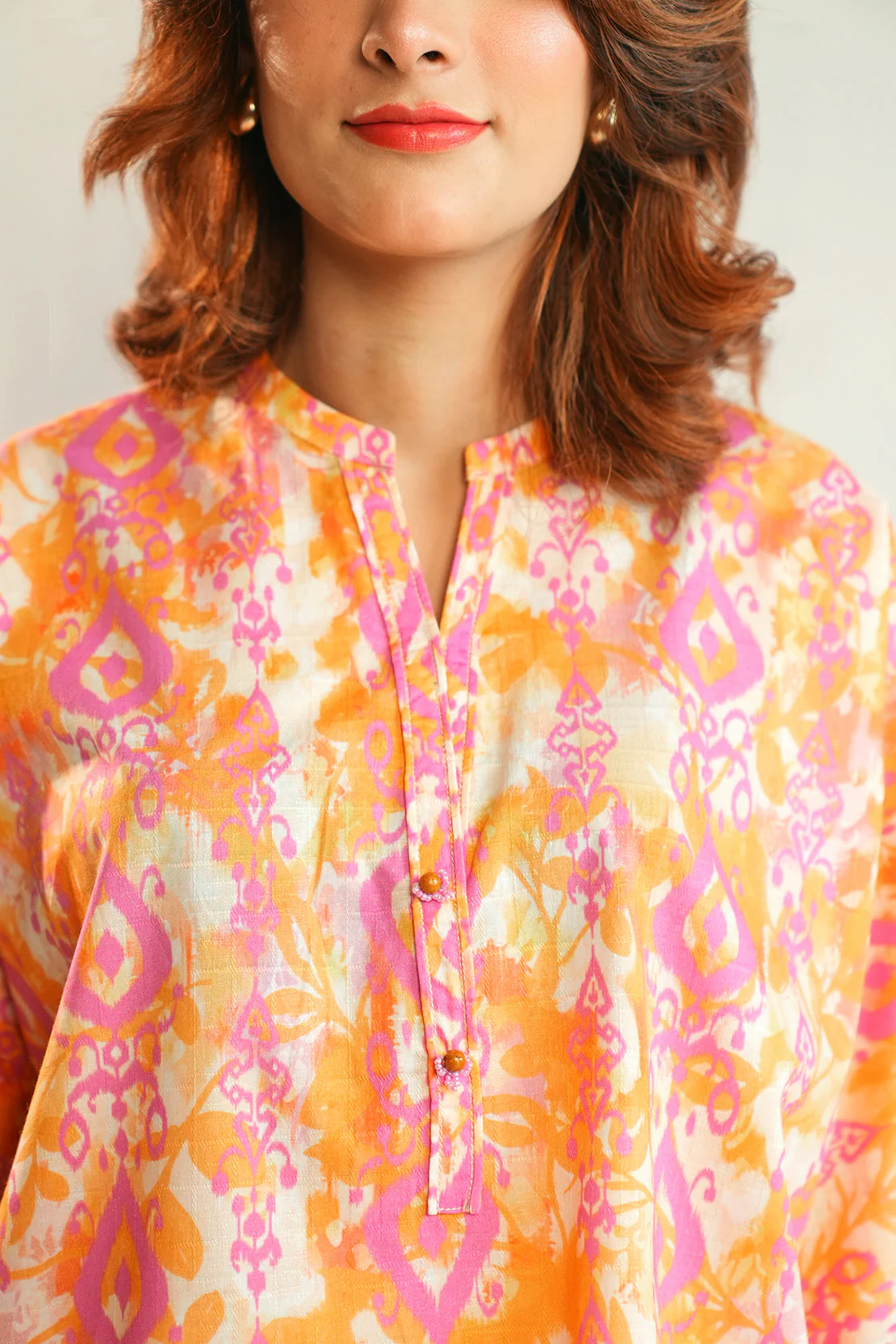 Stitched Self Jacquard 2 Piece (Shirt/Trouser) - Image 5