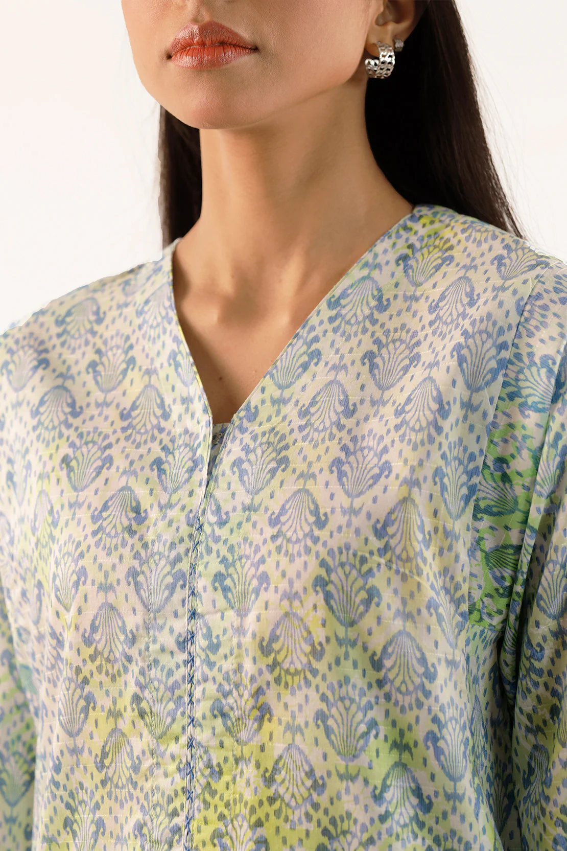 Stitched Self Jacquard 2 Piece (Shirt/Trouser) - Image 7