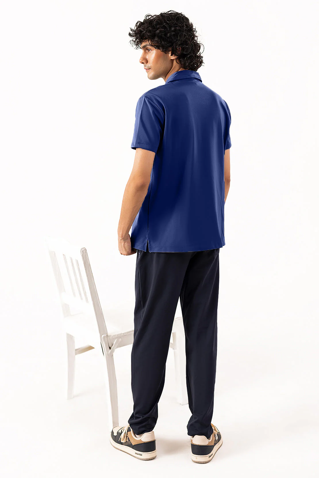 Structured Polo Collar Tee Shirt - Image 3
