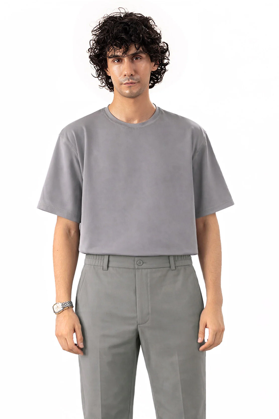 Tapered Tech Trousers For Men - Image 2