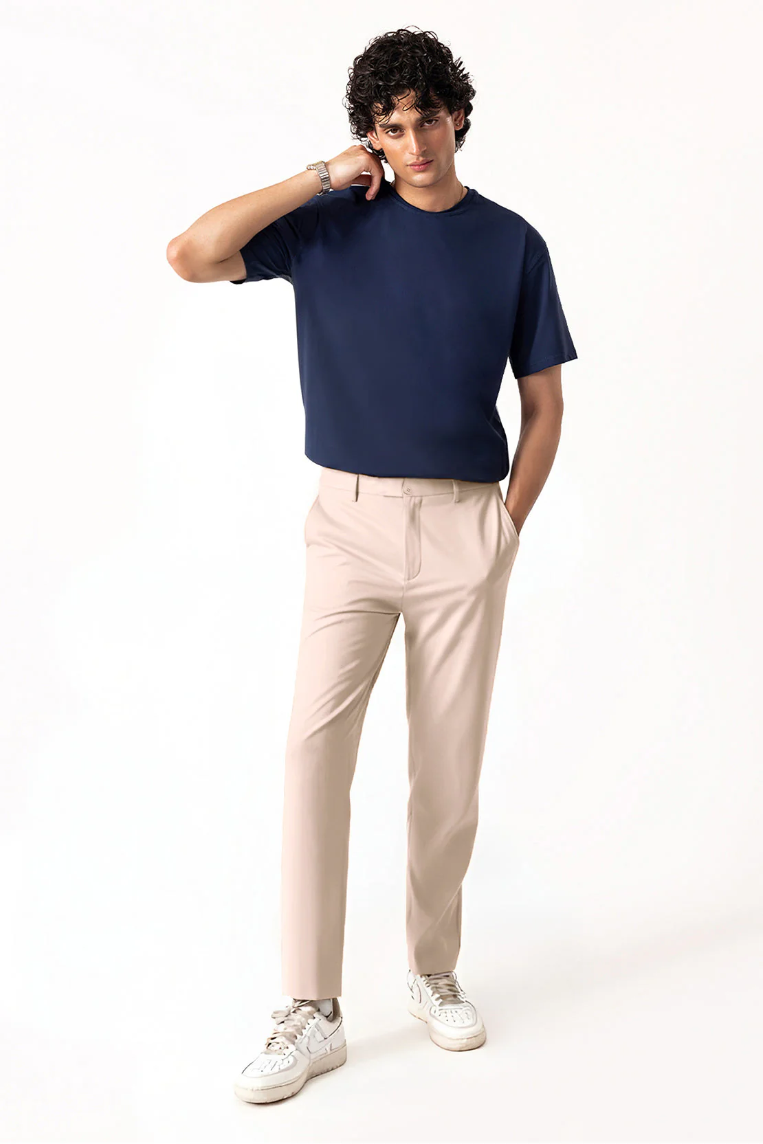 Tapered Tech Trousers For Men