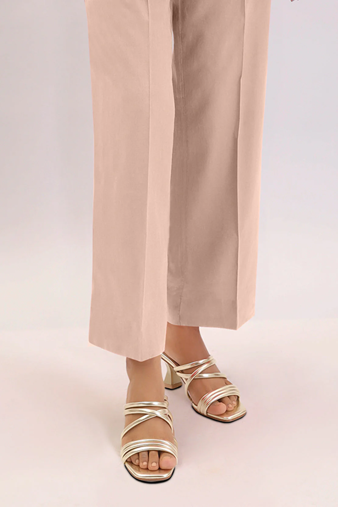 Unstitched Cotton Dyed Trouser Fabric