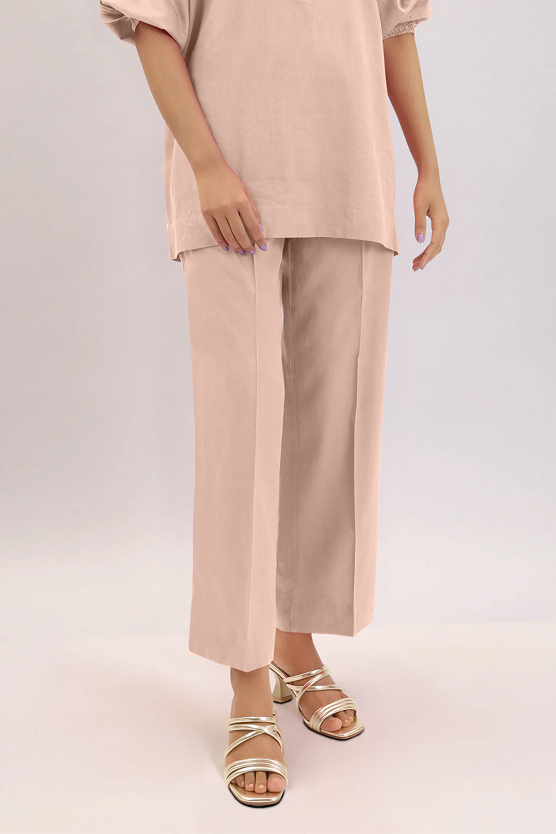 Unstitched Cotton Dyed Trouser Fabric - Image 2