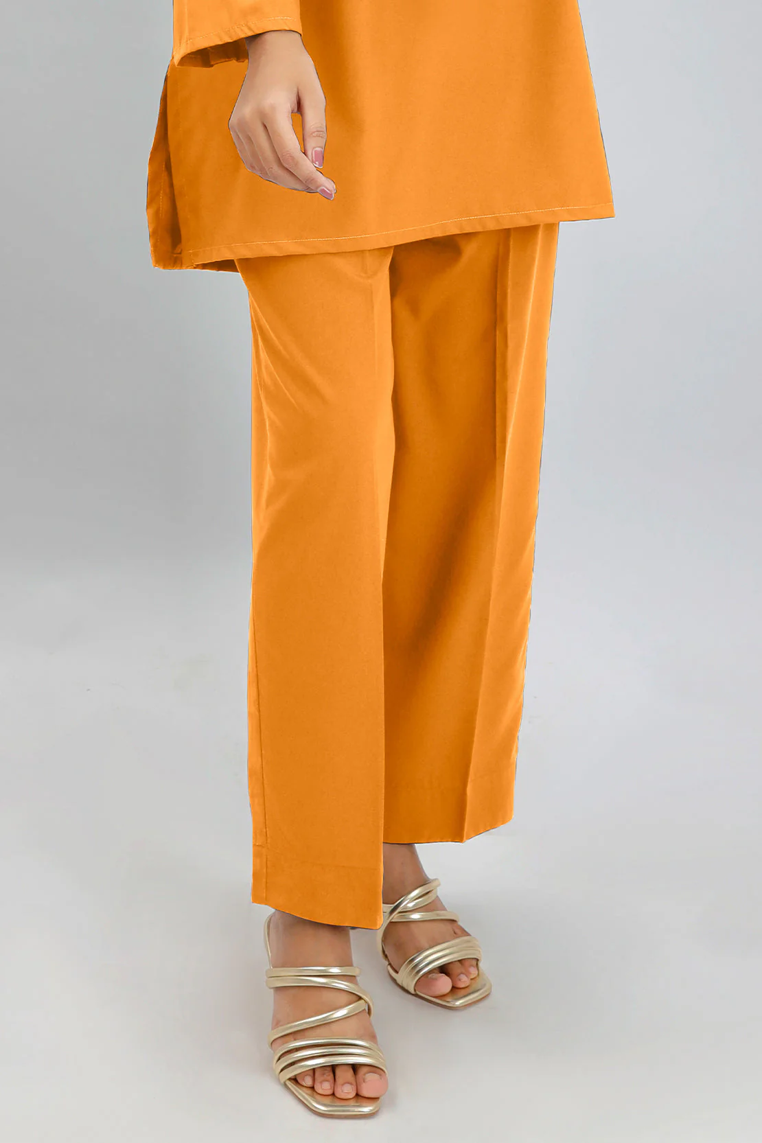 Unstitched Cotton Dyed Trouser Fabric - Image 2