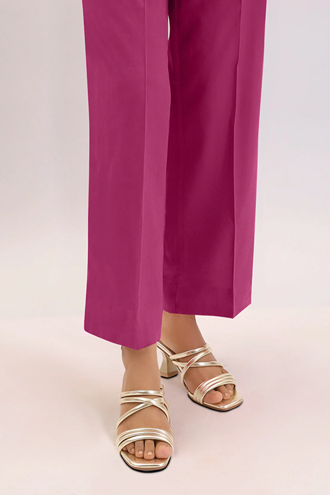 Unstitched Cotton Dyed Trouser Fabric