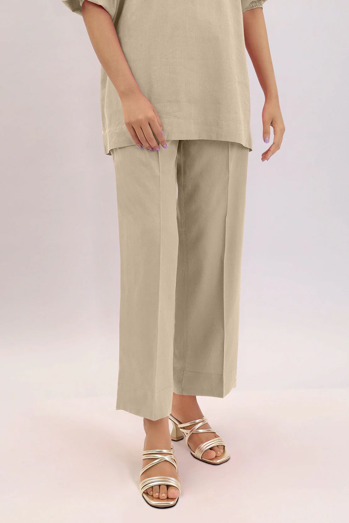 Unstitched Cotton Dyed Trouser Fabric - Image 2