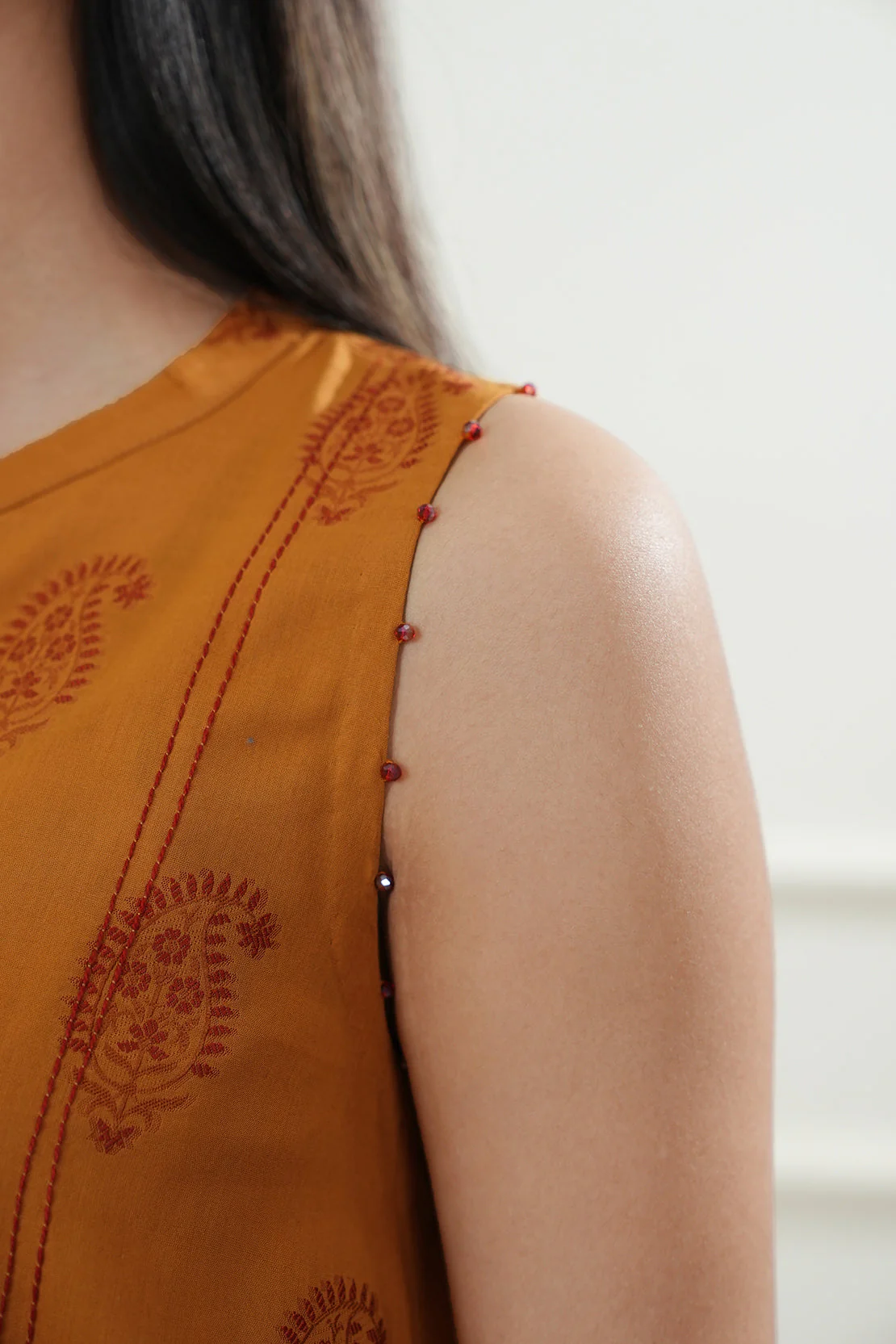 Unstitched Cotton Jacquard 2 Piece (Shirt/Trouser) - Image 8