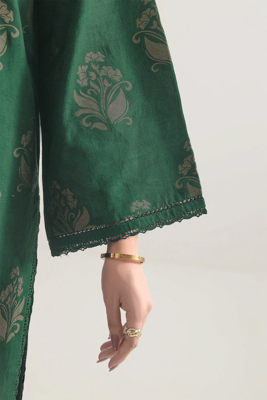 Unstitched Cotton Jacquard  2 Piece (Shirt/Trouser) - Image 5