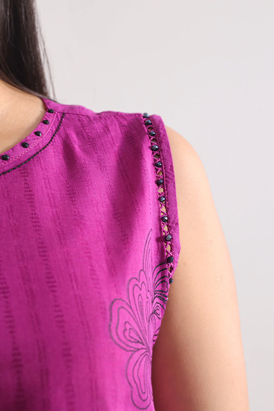 Unstitched Cotton Jacquard 3 Piece - Image 5