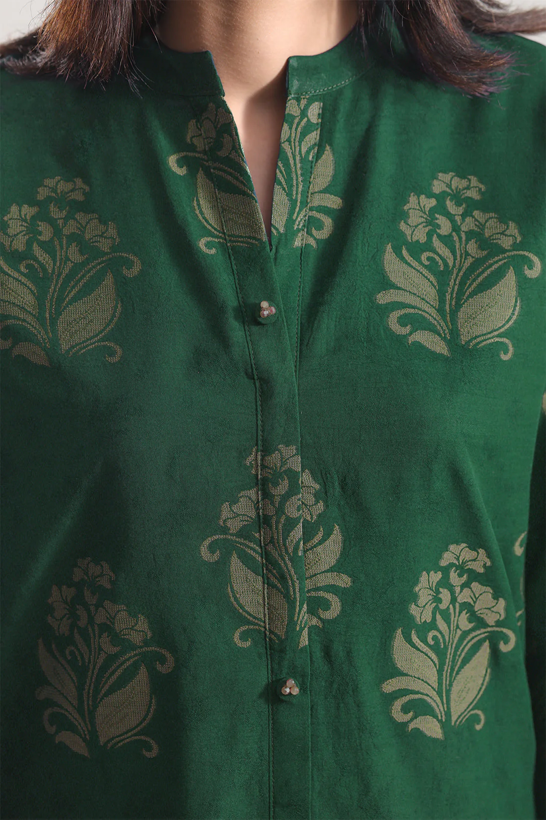 Unstitched Cotton Jacquard 3 Piece - Image 3