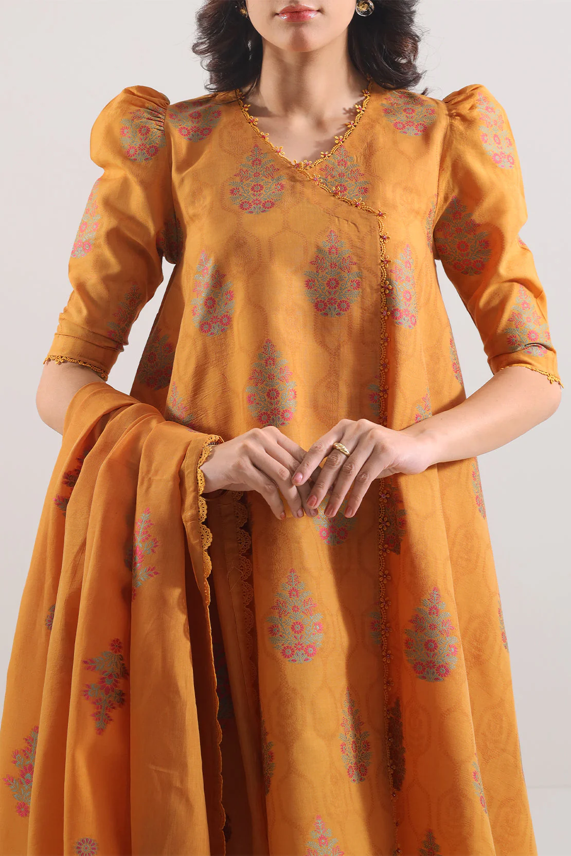 Unstitched Cotton Jacquard 3 Piece - Image 2