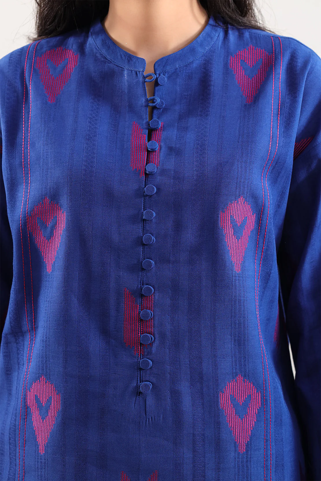 Unstitched Cotton Jacquard 3 Piece - Image 3
