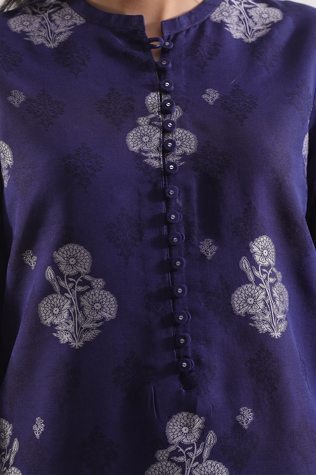 Unstitched Cotton Jacquard 3 Piece - Image 5