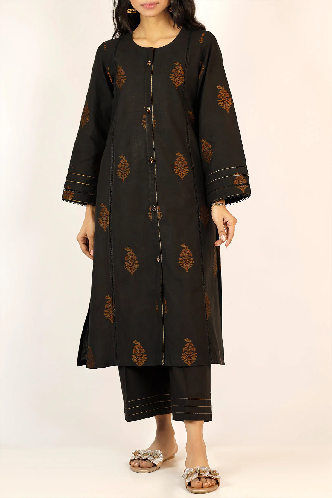 Unstitched Cotton Jacquard Shirt