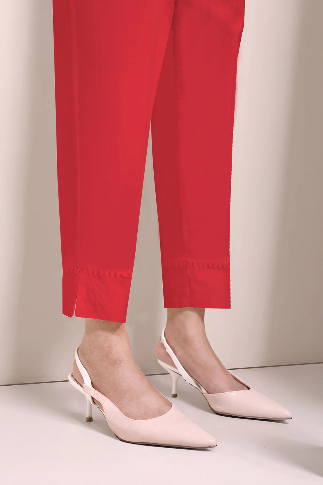 Unstitched Cotton Plain Trouser Fabric - Image 2