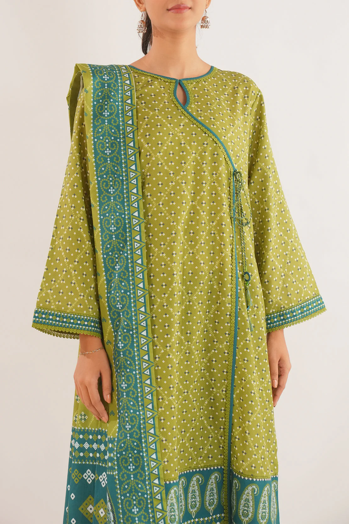 Unstitched Cotton Viscose Shirt