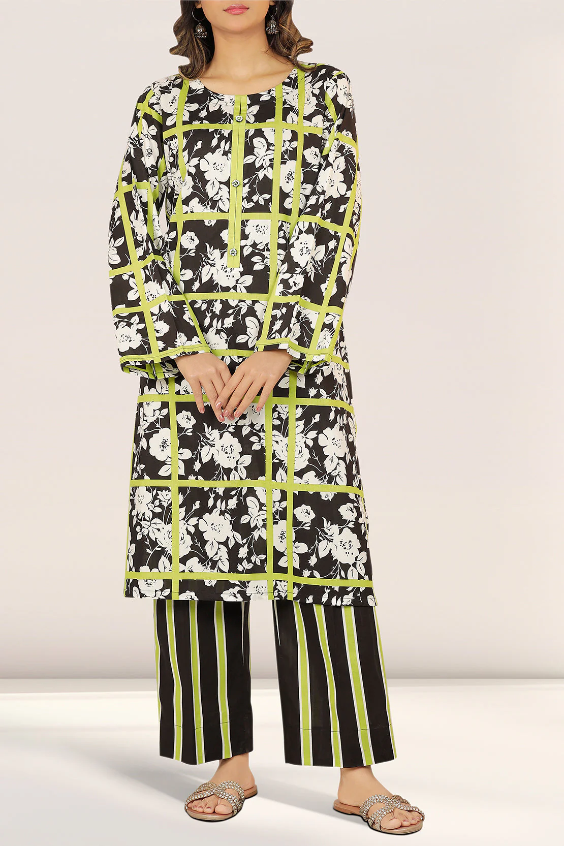 Unstitched Cotton Viscose Shirt - Image 2