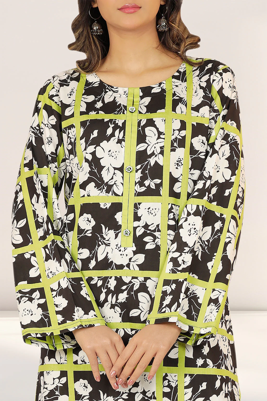 Unstitched Cotton Viscose Shirt - Image 3