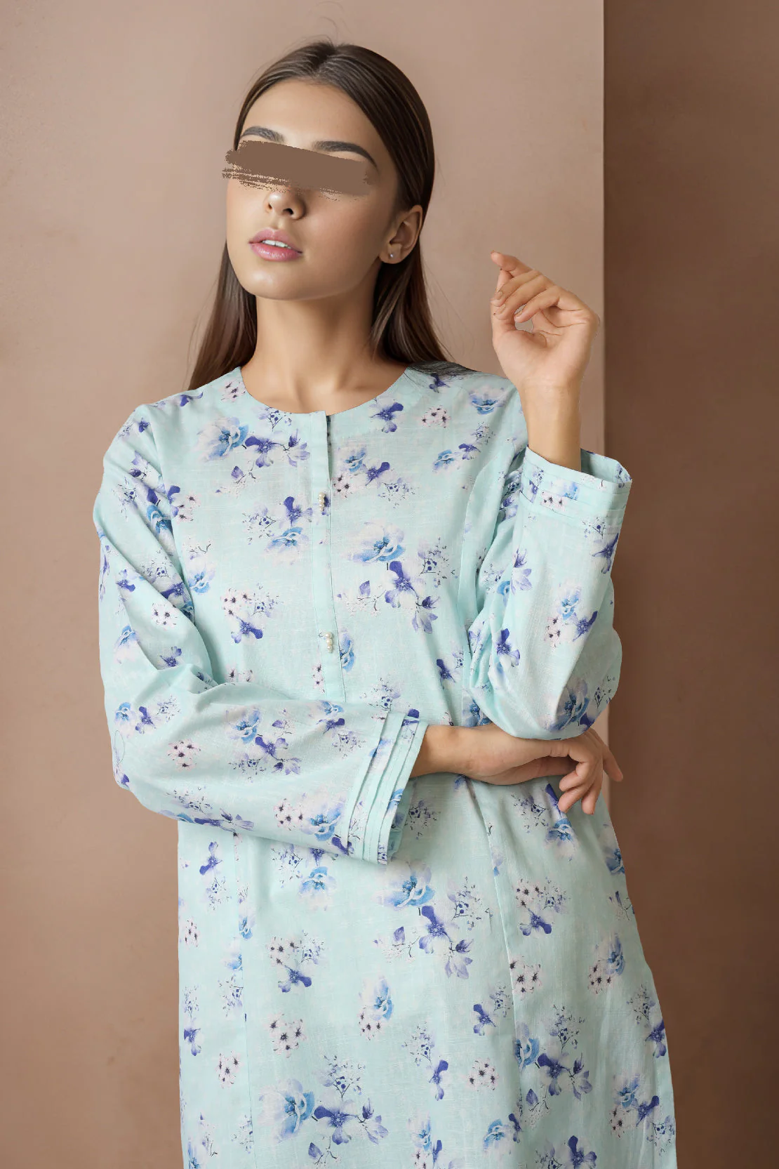 Unstitched Cross Hatch 2 Piece (Shirt/Trouser) - Image 3
