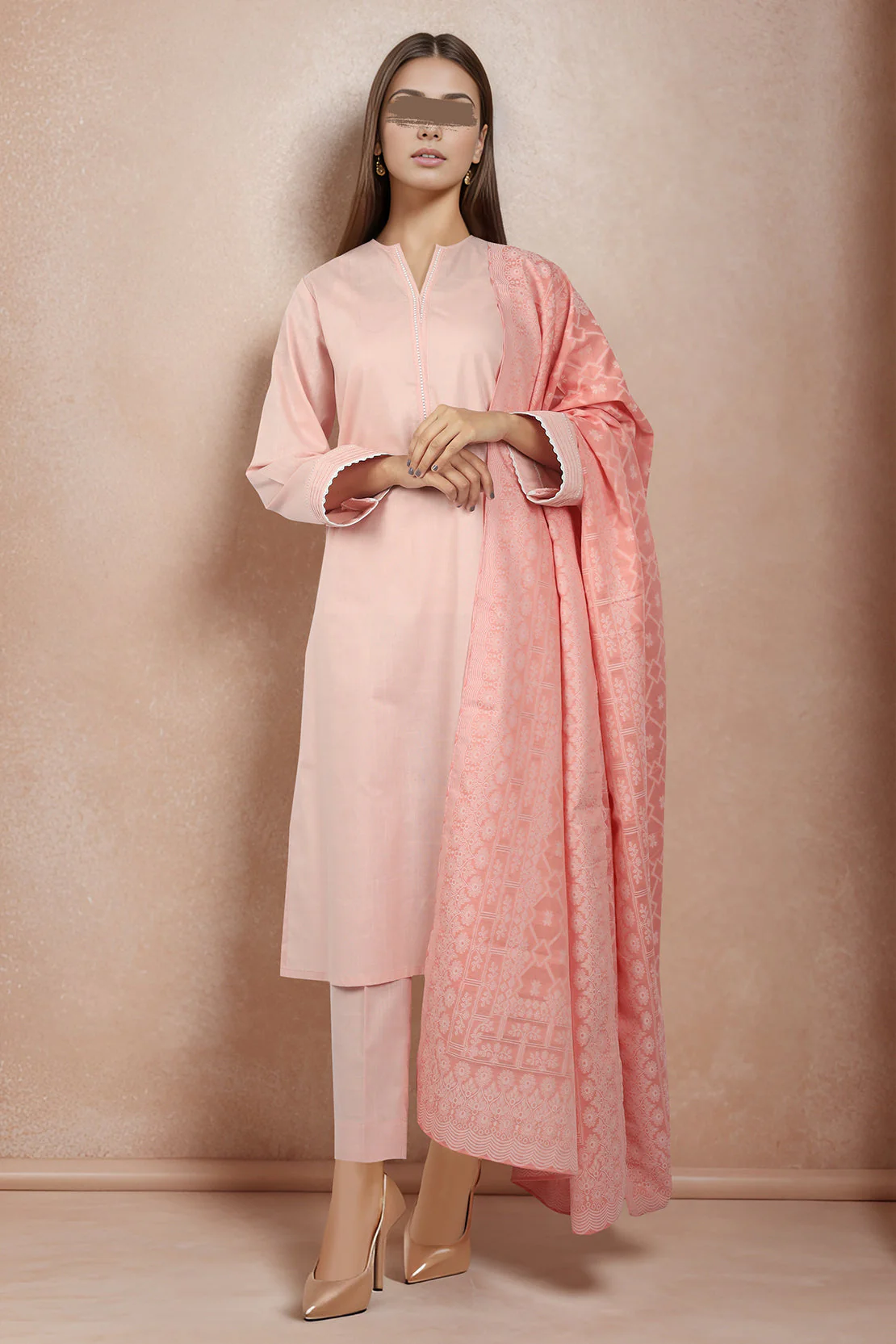 Unstitched Cross Hatch 3 Piece