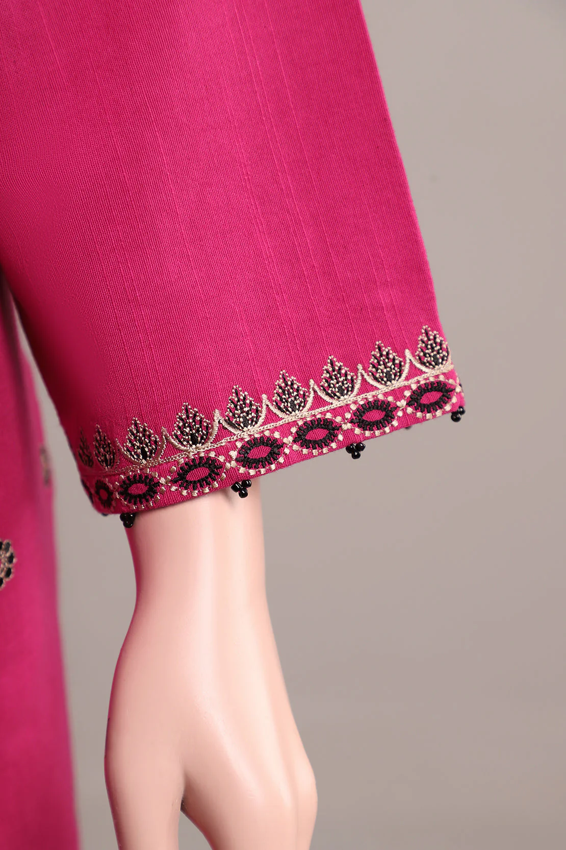Unstitched Cross Hatch Embroidered 2 Piece (Shirt/Trouser) - Image 4