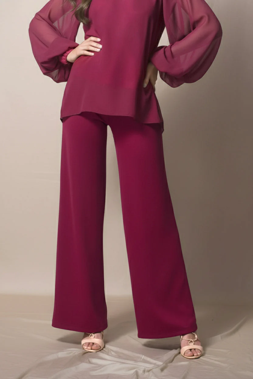 Unstitched Dyed Cambric Trouser Fabric