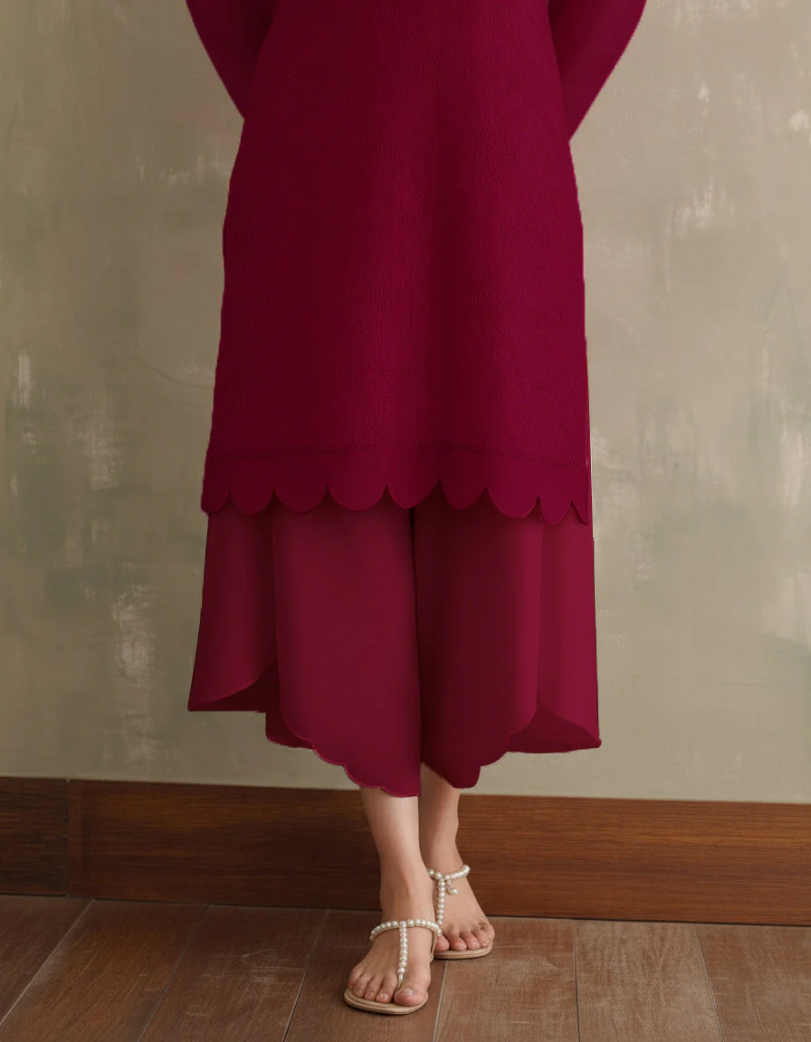 Unstitched Dyed Cambric Trouser Fabric