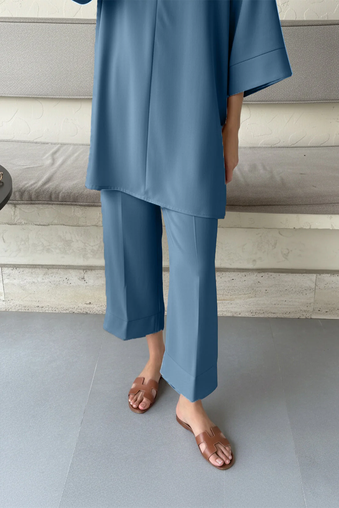 Unstitched Dyed Cambric Trouser Fabric