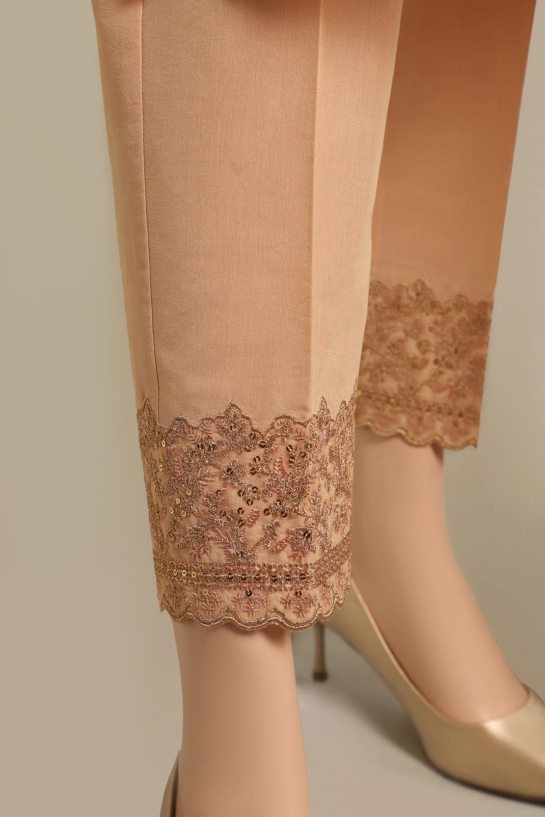 Unstitched Embroidered Cotton Jacquard 3 Piece - Image 5