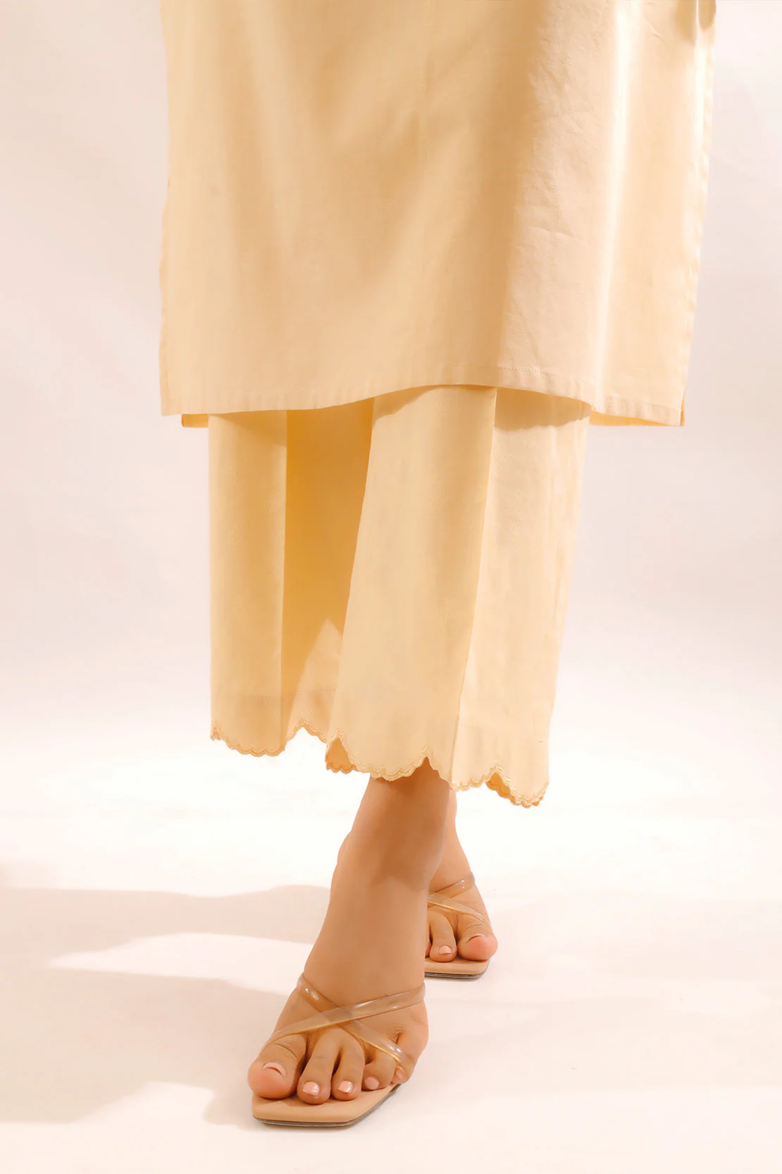 Unstitched Embroidered Cotton Jacquard  3 Piece - Image 6