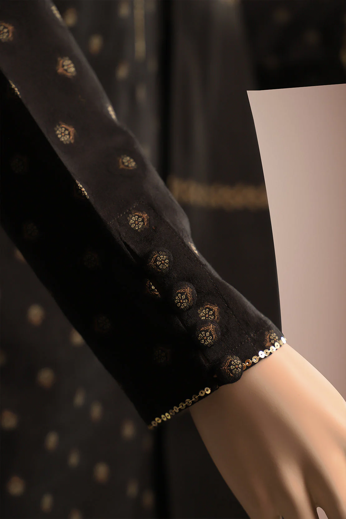 Unstitched Jacquard Cotton 2 Piece (Shirt/Dupatta) - Image 3