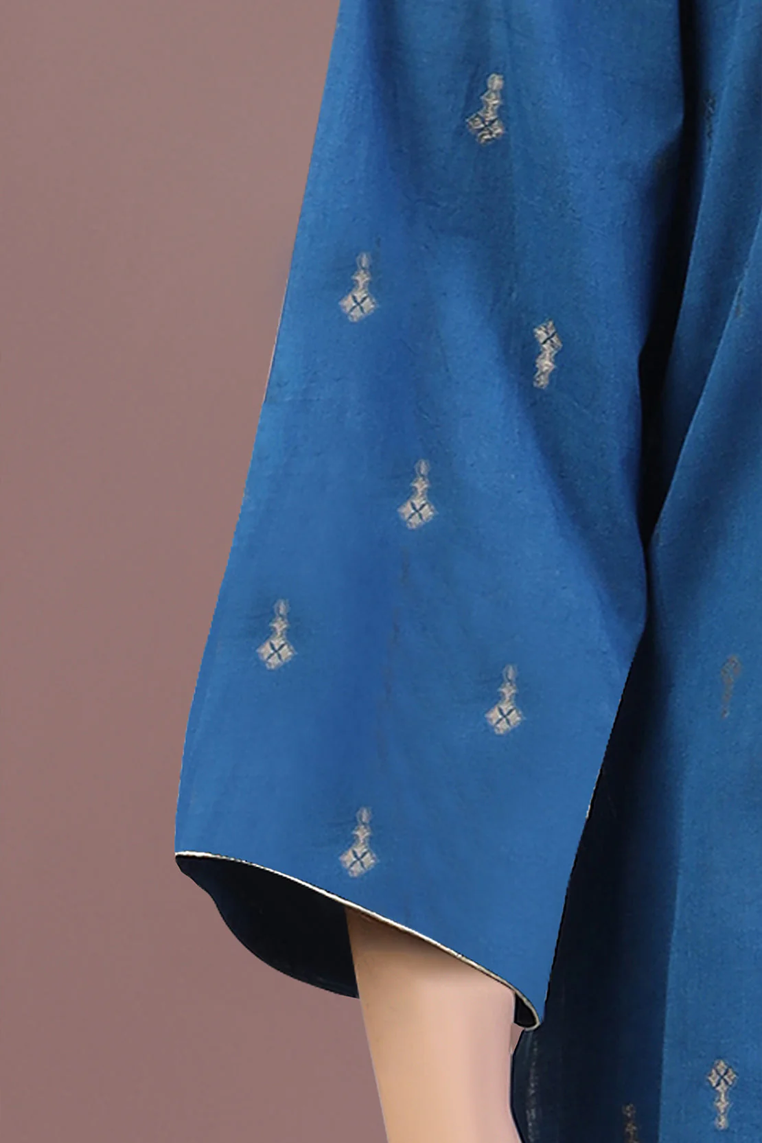 Unstitched Jacquard Cotton 2 Piece (Shirt/Dupatta) - Image 3