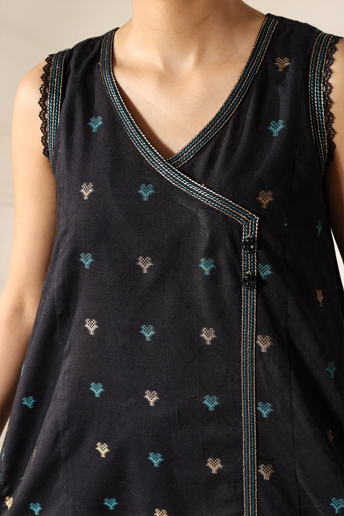 Unstitched Jacquard Cotton 2 Piece (Shirt/Dupatta) - Image 8