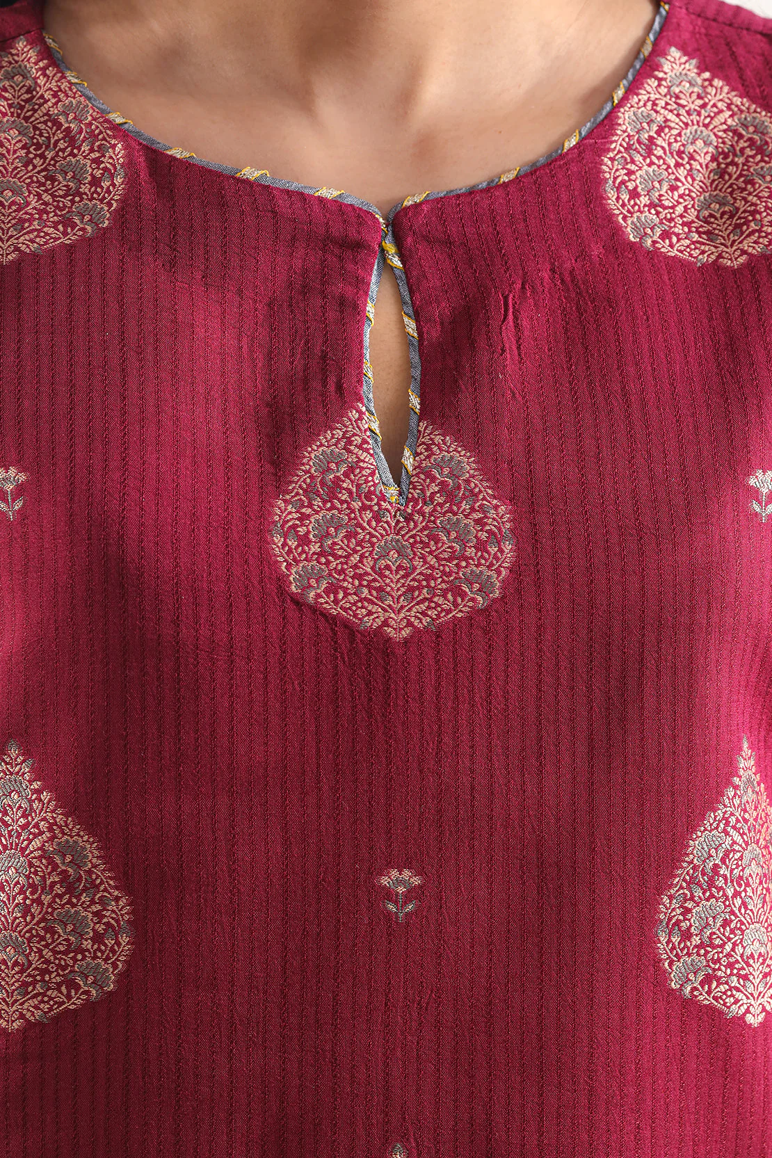 Unstitched Jacquard Cotton 2 Piece (Shirt/Trouser) - Image 3