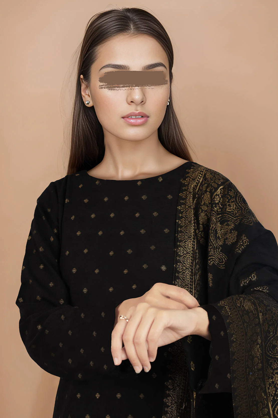 Unstitched Jacquard Cotton 2 Piece (Shirt/Trouser) - Image 3