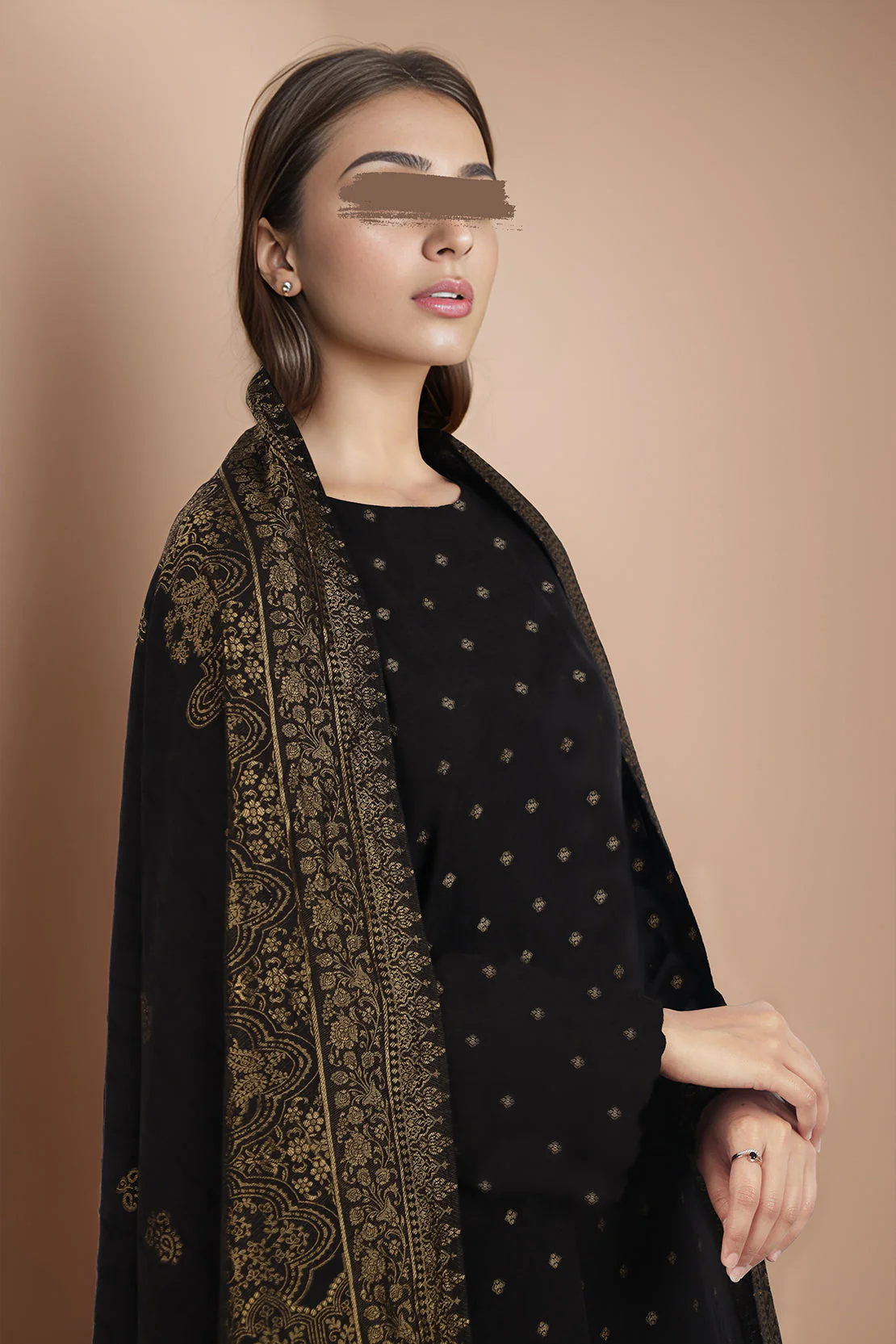Unstitched Jacquard Cotton 2 Piece (Shirt/Trouser) - Image 4