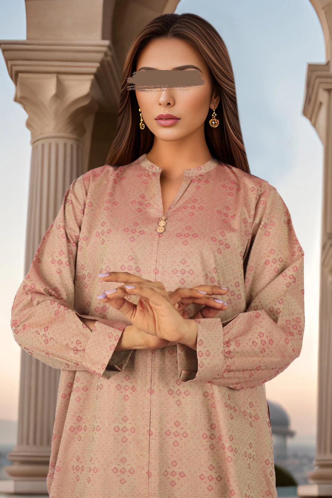 Unstitched Jacquard Cotton 2 Piece (Shirt/Trouser) - Image 3