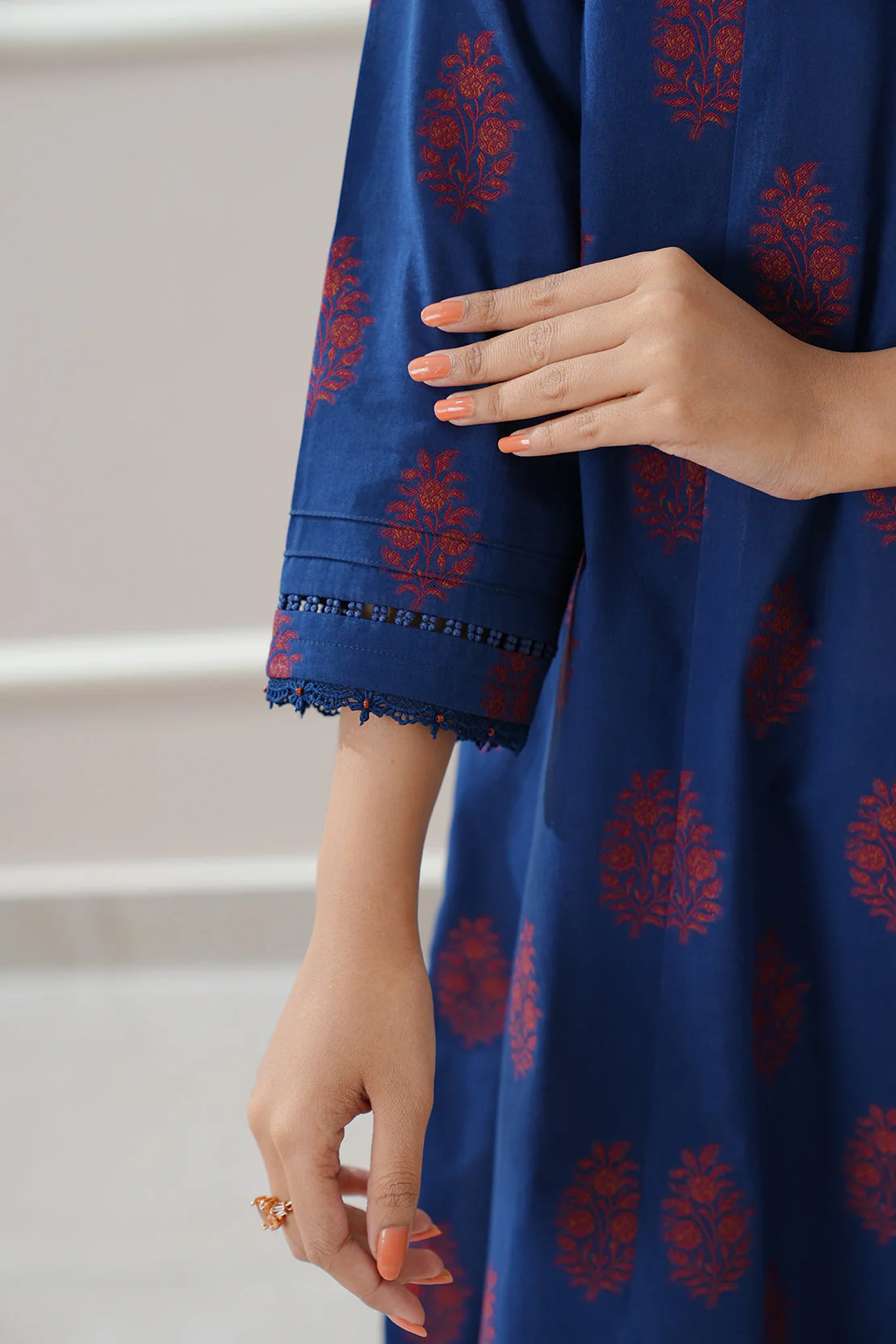 Unstitched Jacquard Cotton 2 Piece (Shirt/Trouser) - Image 7