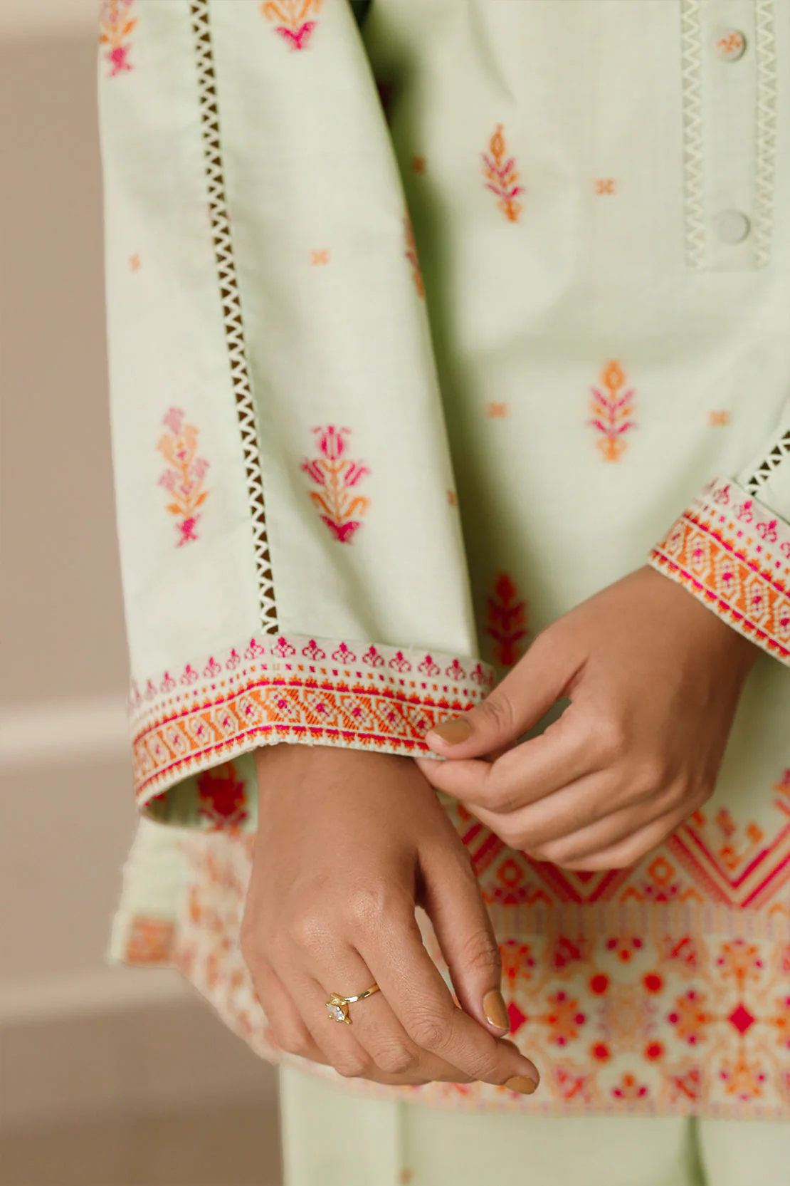 Unstitched Jacquard Cotton 2 Piece (Shirt/Trouser) - Image 6