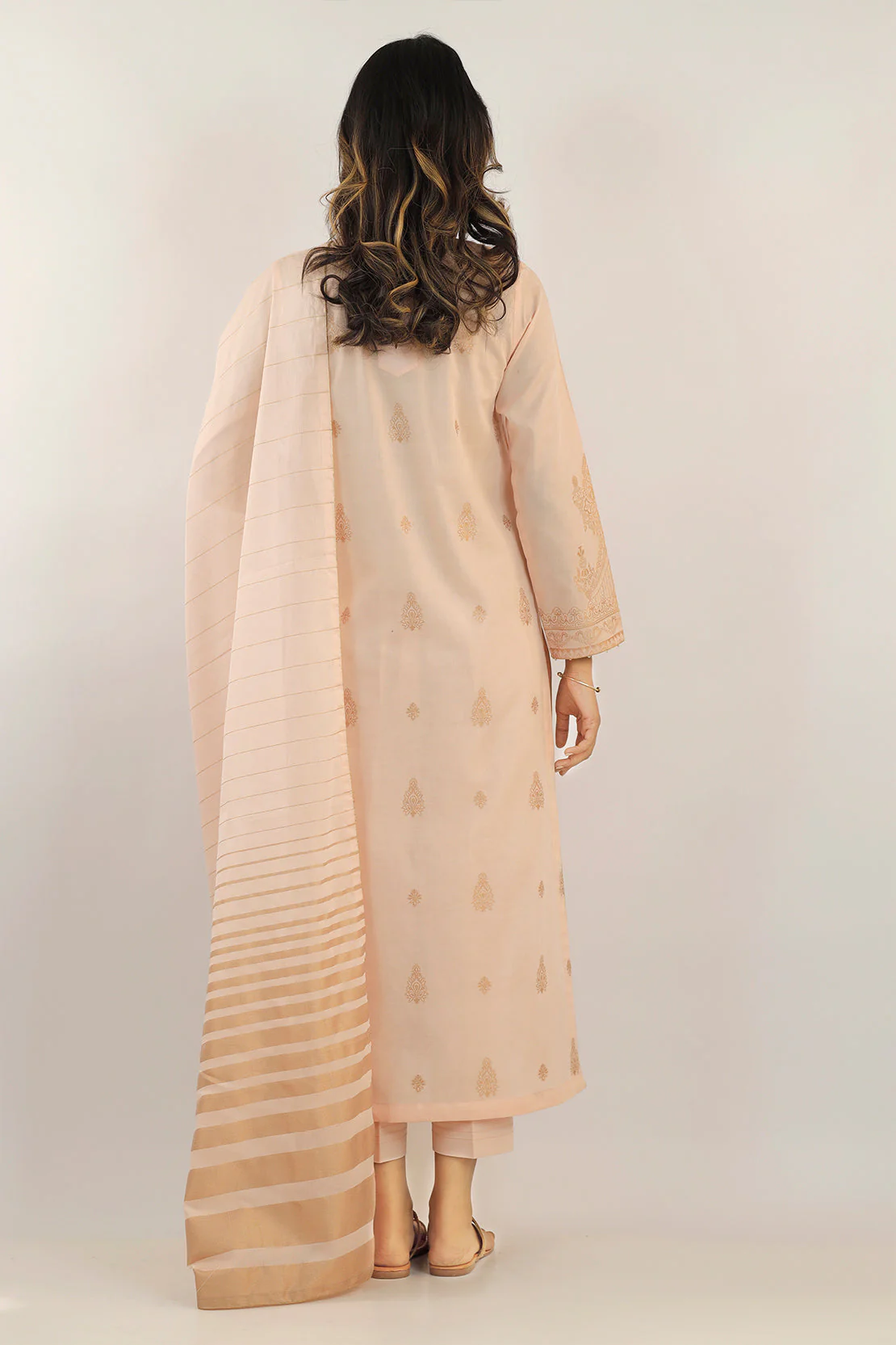 Unstitched Jacquard Cotton 2 Piece (Shirt/Trouser) - Image 6