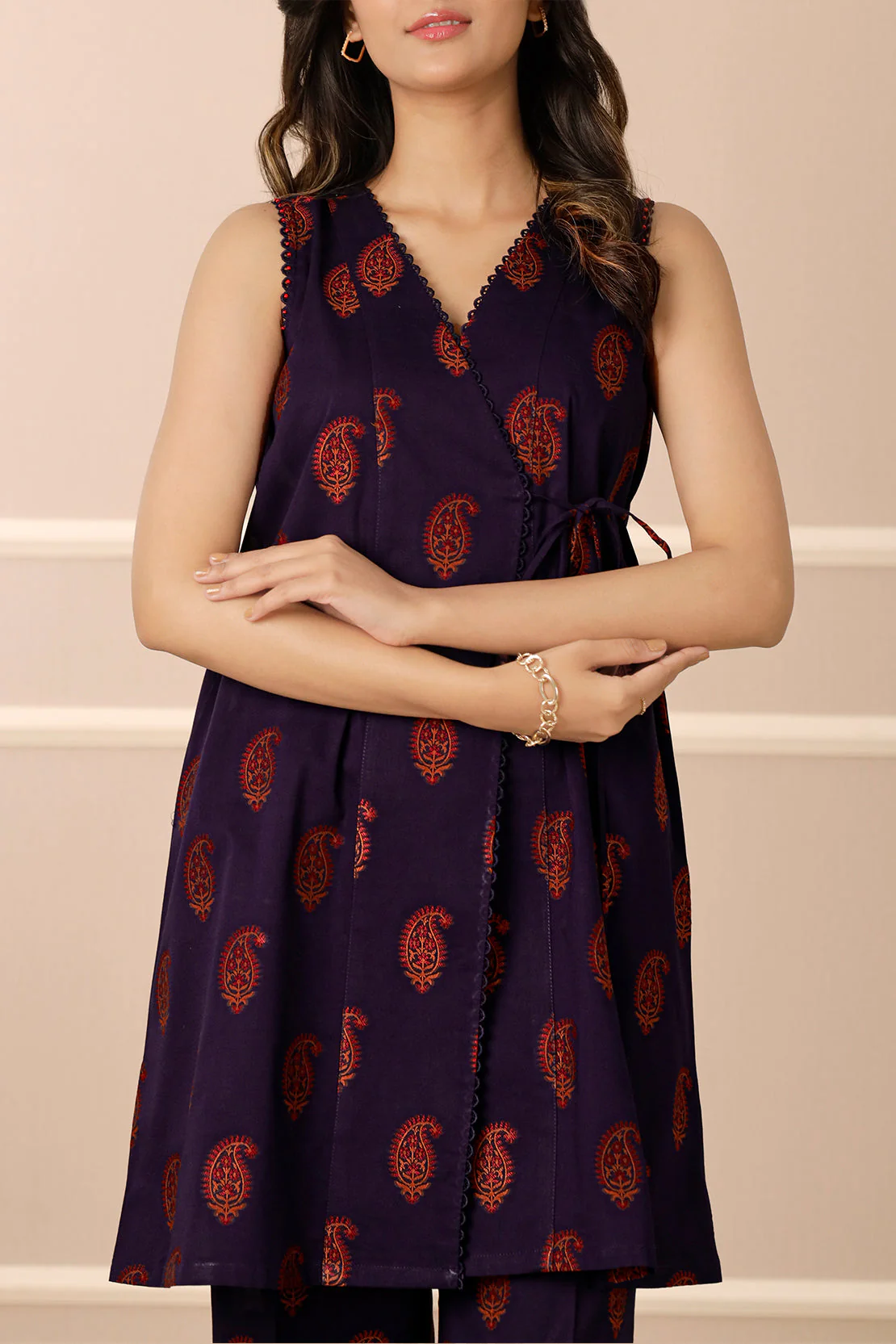 Unstitched Jacquard Cotton 2 Piece (Shirt/Trouser)